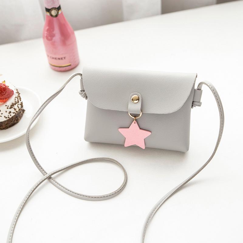 Small bag women's bag women's temperament shoulder bag star pendant messenger bag gift bag