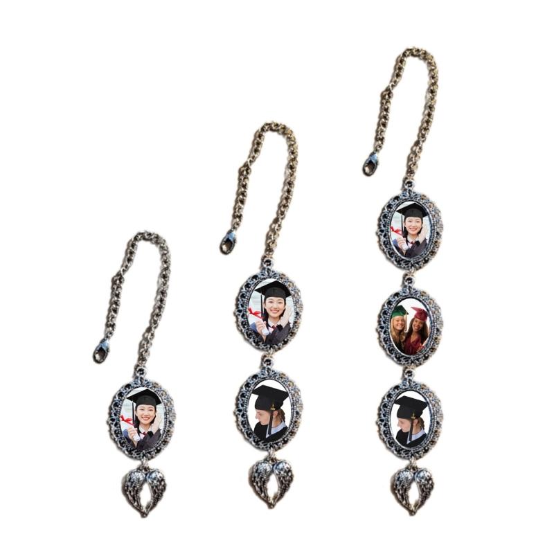 Graduation Season Caps Tassels Photo Frame Pendant Stylish Hat Brim Charm Multi Purpose Alloy Keepsakes for Students