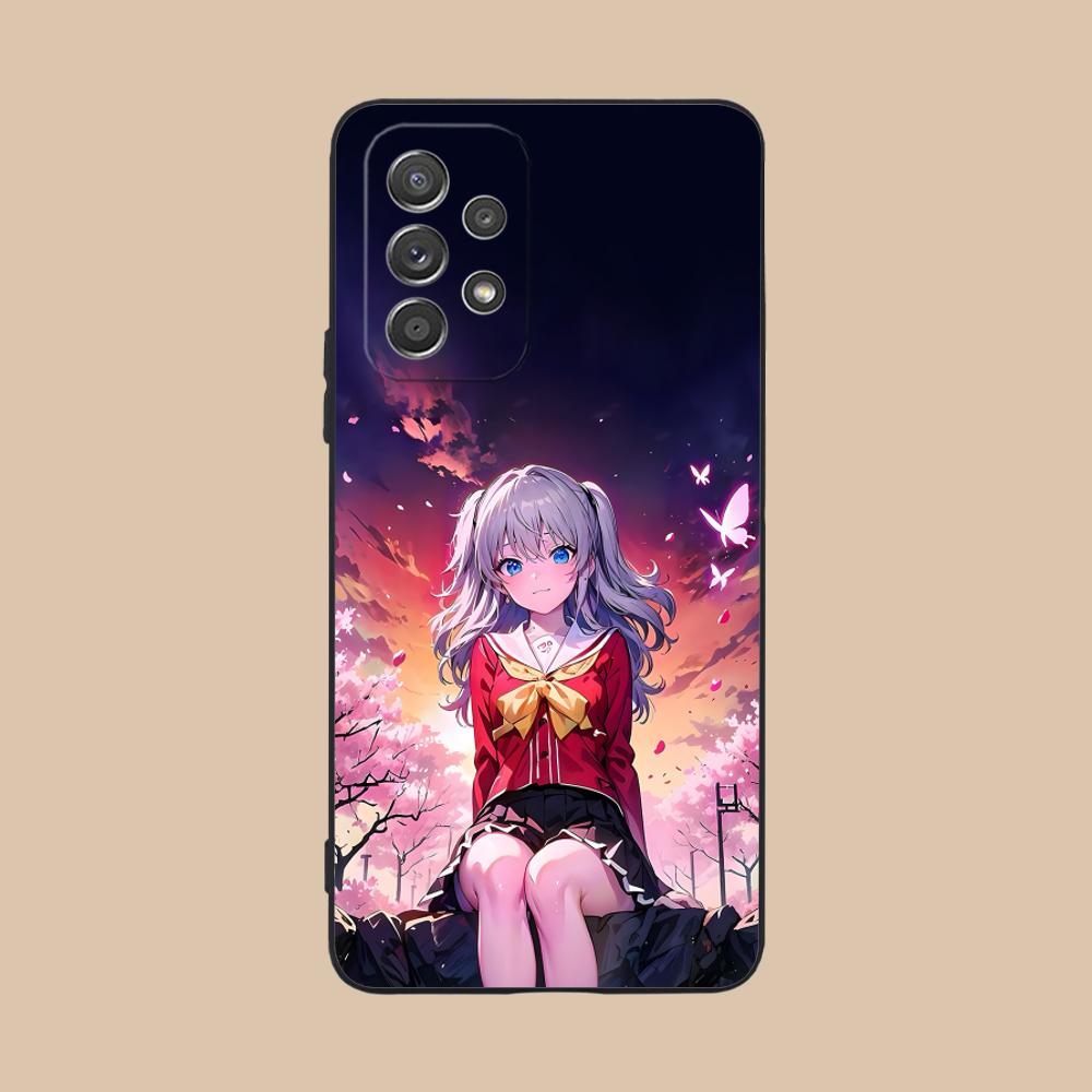 

Charlotte Tomori Nao Matte TPU Mobile Phone Case for Samsung Galaxy A56 55 54 53 52 51 36 35 34 23 16 15 5G Colorful Cover Galaxy A51 5G
