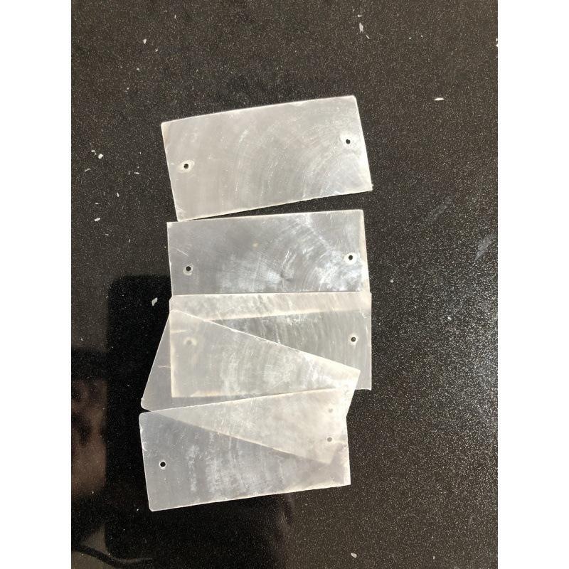 Mica Flakes Seashell Wind Chimes with Mother-of-Pearl for DIY Decorative Lighting & Mirrors, Wedding Decor, and Painting Accessories.