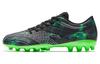 Men's Sneakers MG Multi Ground Natural Grass Slip Resistant Soccer Shoes Men's Black Green