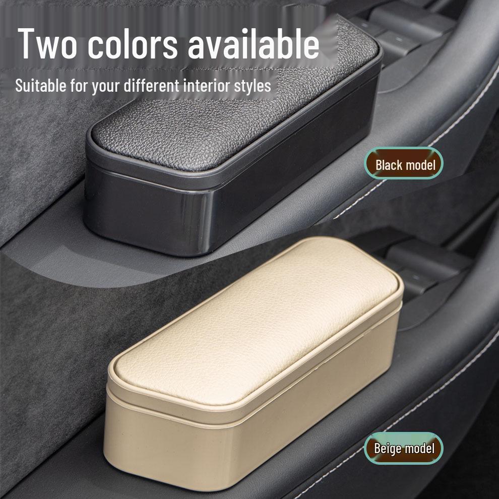 Universal Adjustable Car Armrest Pad with Storage