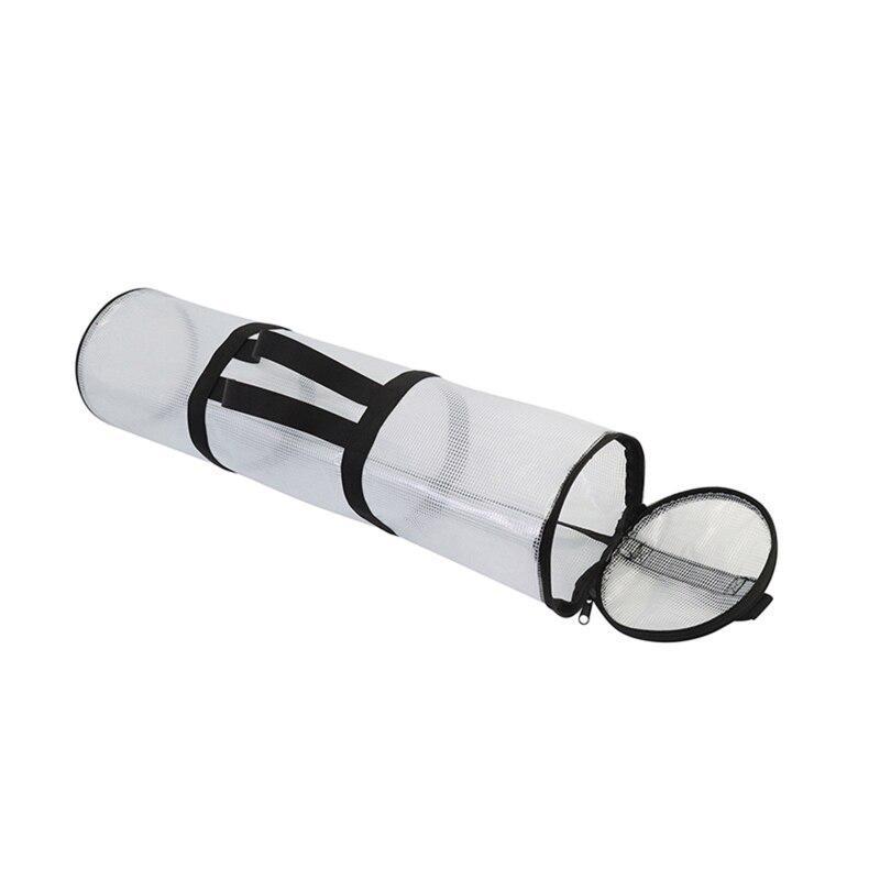 Christmas Wrapping Paper Storage Bag Durable Underbed Xmas Gift Wrap Organiser Easy Carry Handles Clear Waterproof PVC Bag