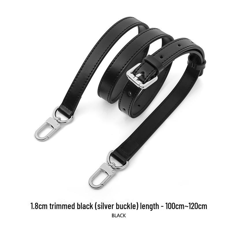 A-53 Two-Layer Cowhide Adjustable Wide Shoulder Strap for L Bag or Replacement