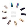 New 1/Pair Magnetic Metal Shoelace Buckles DIY Sneaker Kits with Lace Locks Shoe Decorations Accessories