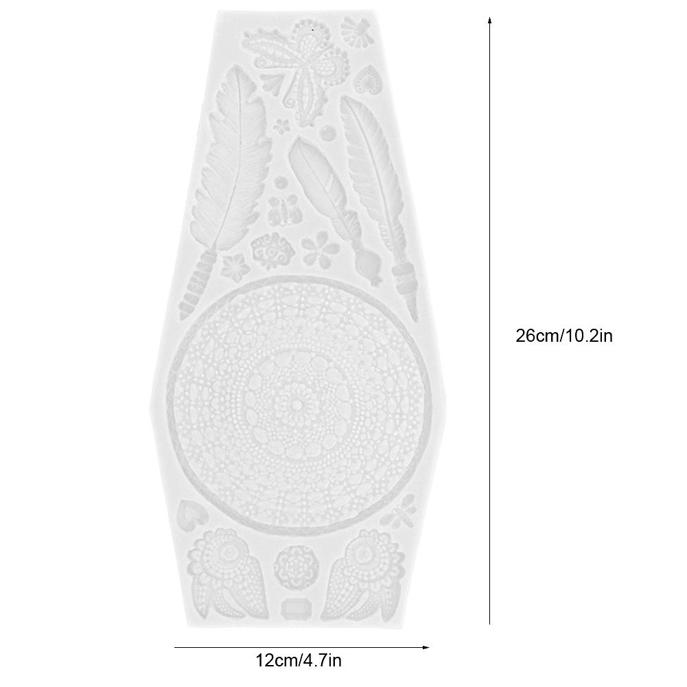 Texture Silicone Mold Cake Fondant   Chocolate Mould Decorating Baking Tool
