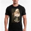 Sexy Blonde Vampire Corset Dress Seductress Artwork Tshirt Summer Casual Cotton Tee Oversized Streetwear Tops 100 Cotton
