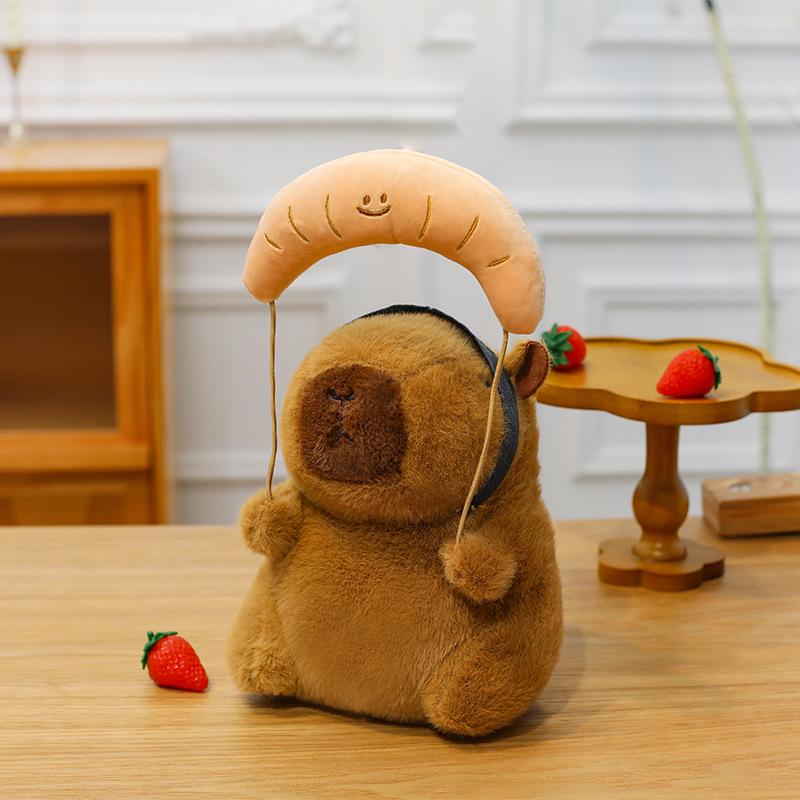 Cartoon Capybara Plush Toy Couple - Cute Small Gift Doll
