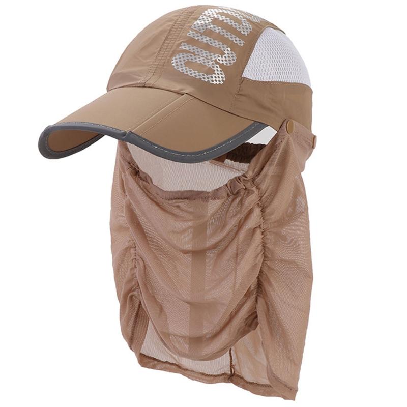 Женский складной козырек-бейсболка с широкими полями, сетчатый, для защиты от УФ-излучения