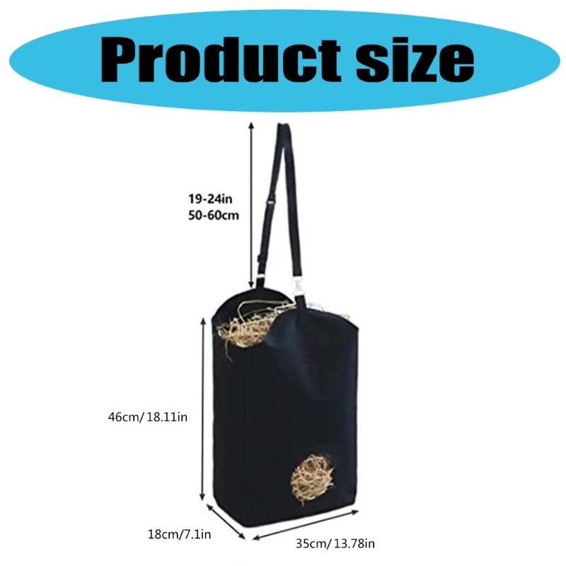 Large Capacity Horse Feed Storage Bag Hays Carriers Horse Hays Bag Horse Feeding Bag Horse Feeding Accessories for Stall