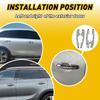 Exterior Rear Front Door Handle Set For 2016- Kia Sorento Left & Right 1/2/4
