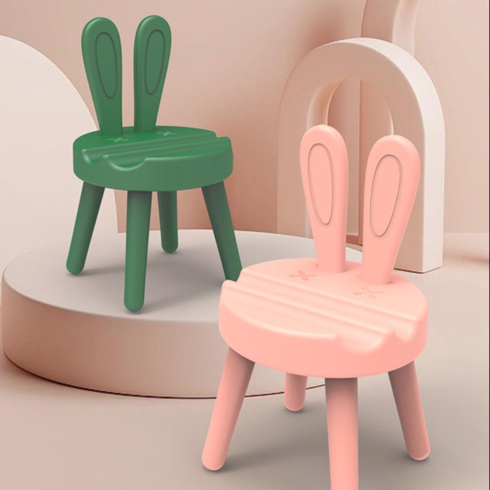 Mini Lazy Mobile Phone Stand Portable Chair Phone Holder Chair Mobile Phone Stand  Office