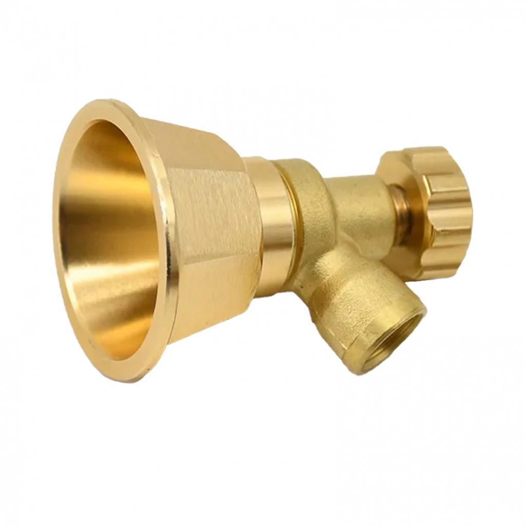 Aluminium Verstellbare Sprühdüse Aluminium Gold Sprüher Zerstäubung Gold