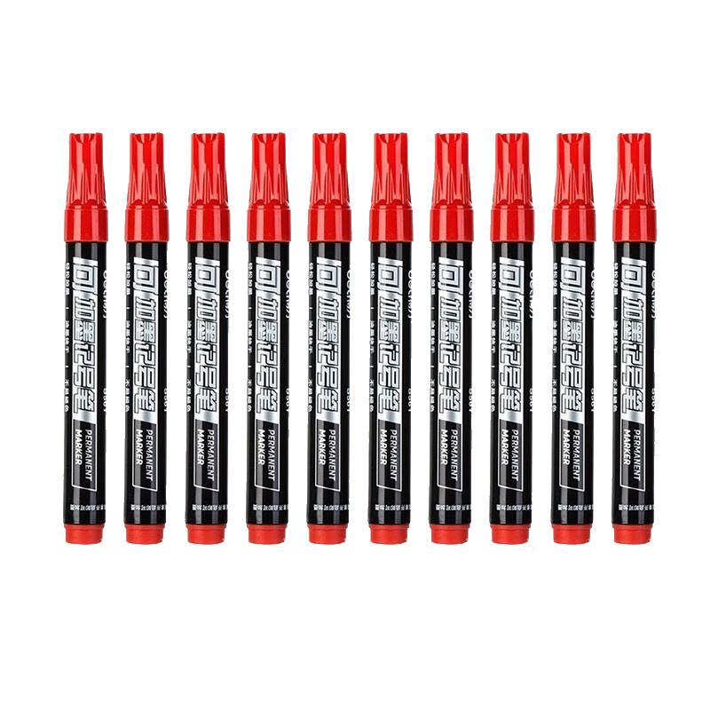 Deli S552 Refillable Oil-based Broad Tip Marker Pen