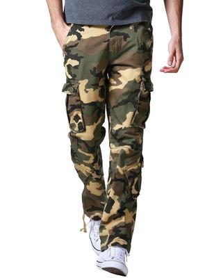 Match Military Camouflage Cargo Khaki Size 4XL Men's Pants, 8-Pocket, Camouflage, (#3357)