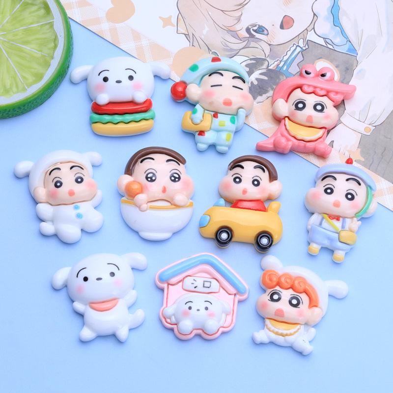 Cartoon Cute Kid DIY Resin Crocs Charms & Decoration Accessories