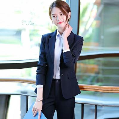 Women's Professional Suit Suit Slim Fit Suit Fashion Set