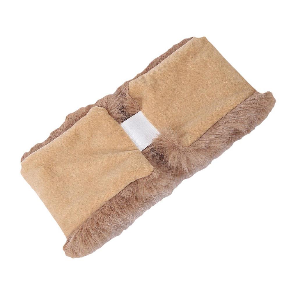 Winter Lmitation Fur Thickened Fluffy Headband Warm Faux Fur Hat Soft Elastic Ear Warmer Adjustable Coldproof Women Headbands