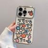 Funny Haha, Suitable for Apple Mobile Phone Case 16promax New 15promax Cartoon 14plus Electroplating 13