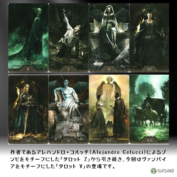 Tarot V Tarot V Tarot Reading Instructions with Japanese Instruction Manual, Authentic Tarot Cards, 78 Cards