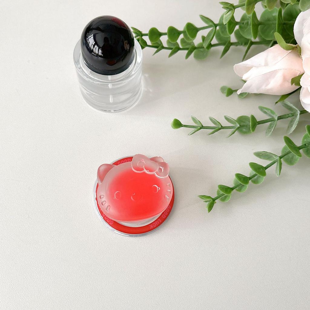 Cute Cartoon Mobile Phone Airbag Holder Magnetic Suction Kt Matte Niche Women Fresh Desktop Lazy Portable
