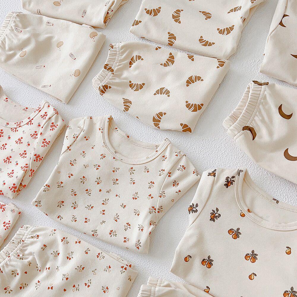 XG Kids' Summer Cotton Pajama Set - Short Sleeve Homewear for Children