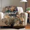 Anime Vinland Saga Blanket For Sofa Office Bed Plane Travel Sleep Read Relax Camping Soft And Warm
