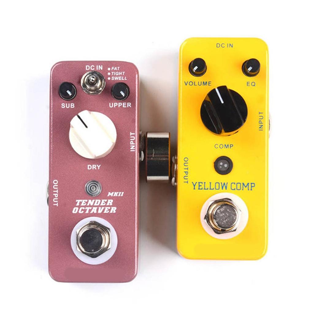 Professional Guitar Pedal Cables Space Saving Guitar Patches Cables Pedal Board Cable Metal Texture for Pedalboards