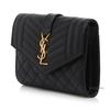 [Saint Laurent] SS25 Women's Monogram Compact Wallet 651028 BOW91 1000