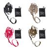 Polyester Travel Camping Lanyard With Lots Of Rings For Hanging Accessories Length Adjustable Hanger