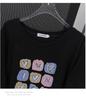 Plus Size Slimming Short-Sleeve Mid-Length T-Shirt for Women (200/300/350 Jin)