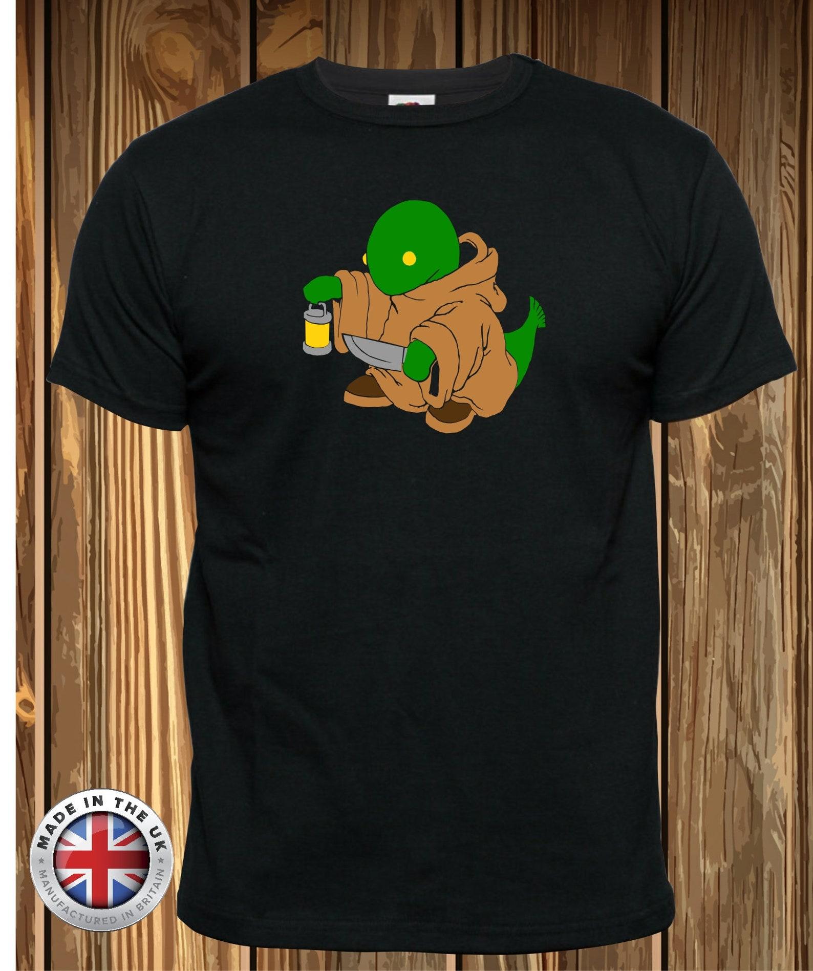 Final Fantasy Tonberry T-Shirt: Gaming Tee, Black Print S