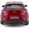 Bburago 1/24 Alfa Romeo Stelvio Red Diecast Model Car, Finished Product, 1:24 Alfa Romeo Stelvio 18-21086 RD
