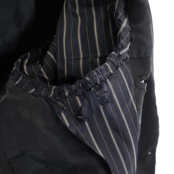 COMME CA DU MODE stripe suit Setup S Black series Men's Used