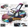 1:24 Model Y Roadster Model Alloy Diecast Toys Car Shock Absorption Doors Opened with Pull Back Models Children's Holiday Gifts