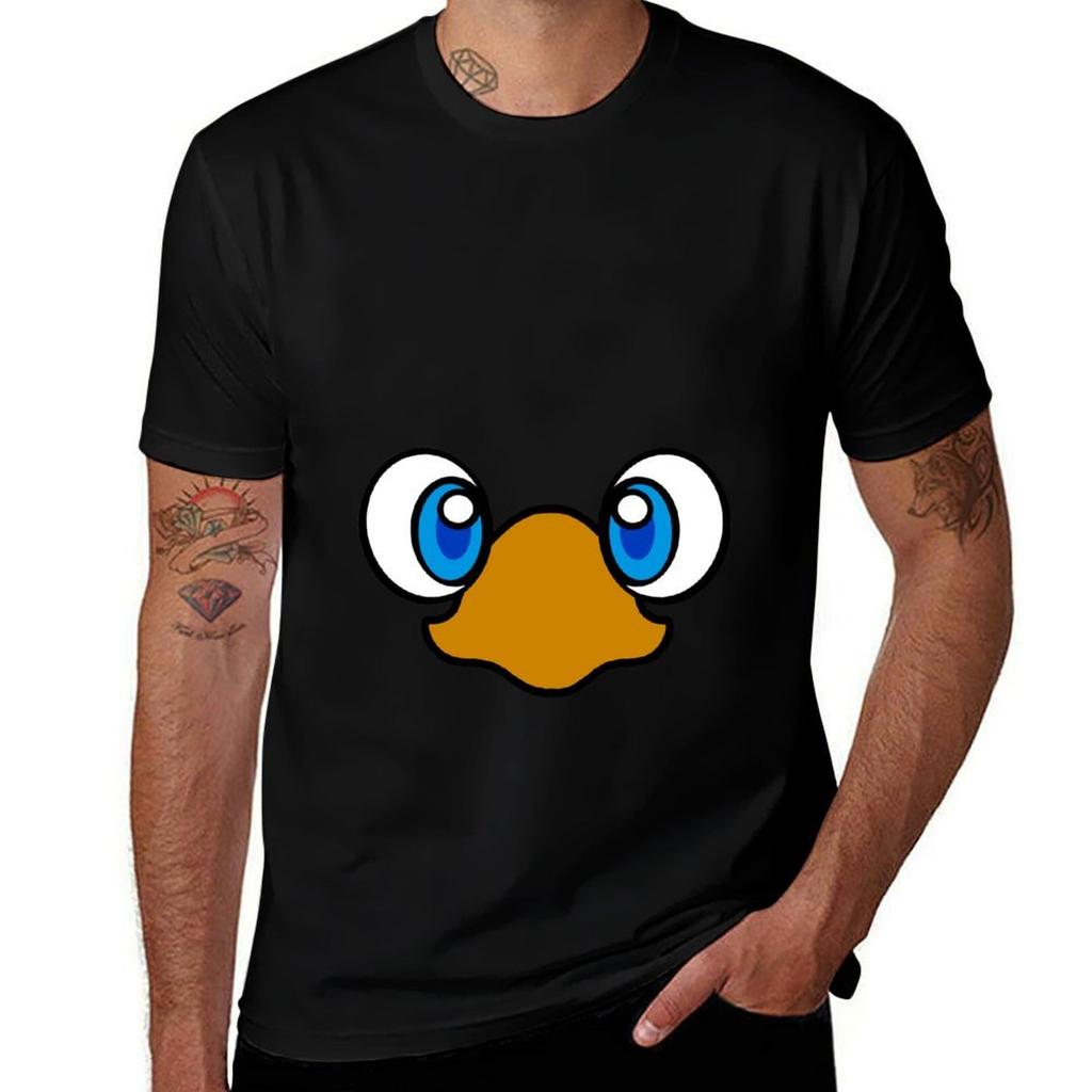 Electric De Chocobo TShirt Work Wear Short Sleeve TShirt