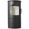 Wood Burning Steel Stove KRATKI FALCON Ø 150 10 kW Self Closing Door