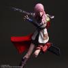 Final Fantasy XIII PLAY ARTS True Lightning Action Figure in PVC Dipinta