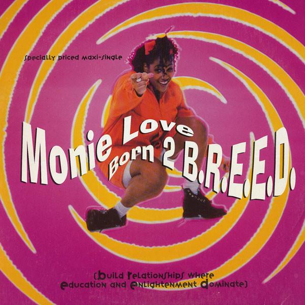 

12inch Record MONIE LOVE - Born 2 B.R.E.E.D. 040641 Warner Bros. Re 1993 US Rap & Hip-Hop/R&B Used
