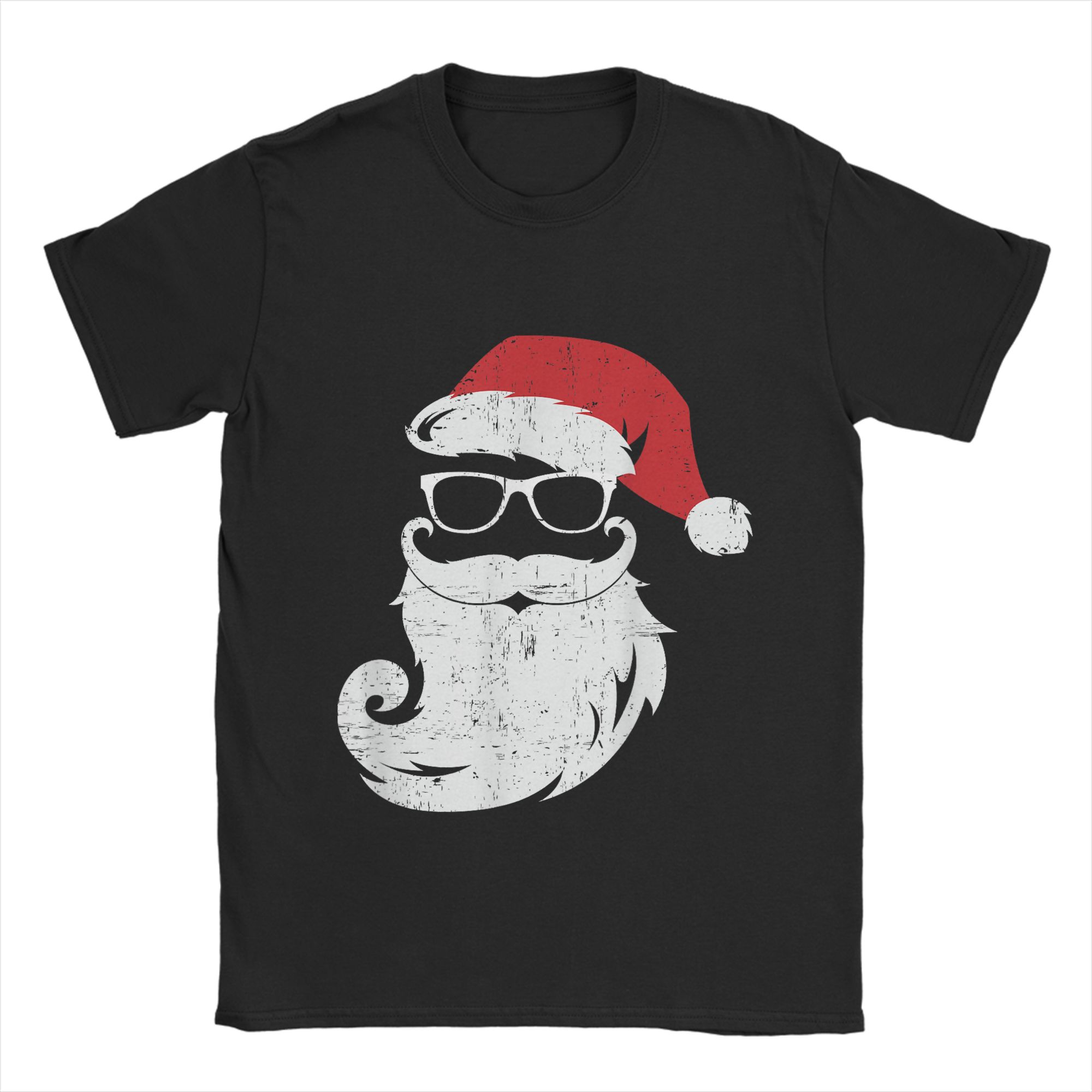 

Christmas and Beer Cotton T Shirt For Men Summer Vintage T Shirts Round Neck Novelty Tee Shirt Oversized Hot Sale Tops 5XL різнокольоровий