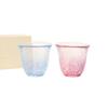 Afternoon Tea Living Tumbler JG41 Edo Glass Tumbler Pair Set, Pink