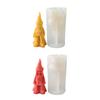 Christmas Candle Mold Elf Doll Aromatherapys Silicone Molds Home Decorations Scented Candle Mold DIY Gypsum Ornament