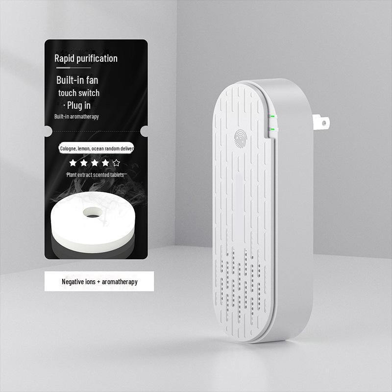 Mini Air Purifier for Small Rooms: Smoke, Odor, Formaldehyde Removal with Negative Ion Oxygen Bar and Sterilization