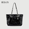Ladies Tote Bag Black Large Capacity Commuter Shoulder Chain Stray Bag
