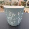 3D Cartoon Butterfly Relief Flowerpot Plastic Plant Planter Succulent Flower Pot  Indoor