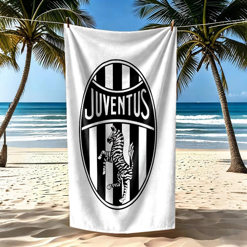 Juventus Beach Towel Quickdry Soft Microfiber Comfortable Lightweight Suitable For Sports Travel Swimming Yoga Bathroom Beach And Pool