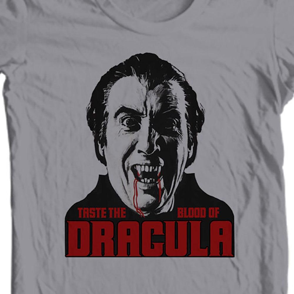 

Taste The Blood Of Dracula Unisex T-Shirt Christopher Lee Old Horror Film