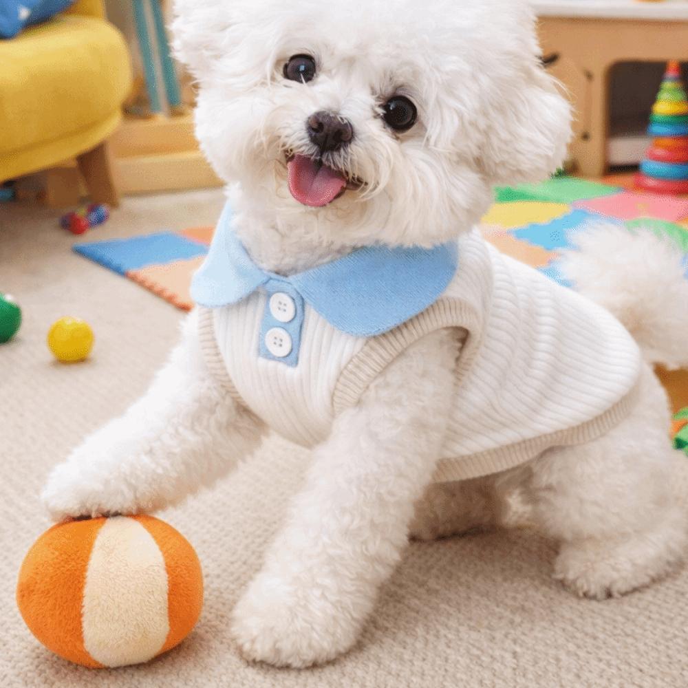 Pet Shirts Apparel Thin Dog Shirt Soft Comfortable Pet Collar Vest Casual Breathable Su Dog Clothes Pet Wear