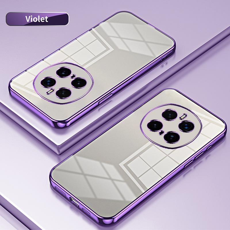 Applicable to Huawei Honor Magic8Pro electroplated glitter mobile phone case Honor X9D transparent Honor X70 protective case