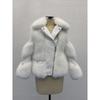 Winter New Women's Imitation Fox Hair Padded Casual Coat Loose High Quality Imitation Coat